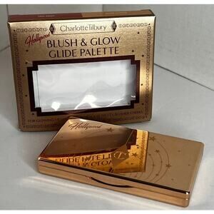 NWT Charlotte Tilbury Blush & Glow Glide Palette Tan-Deep 7.5 g
